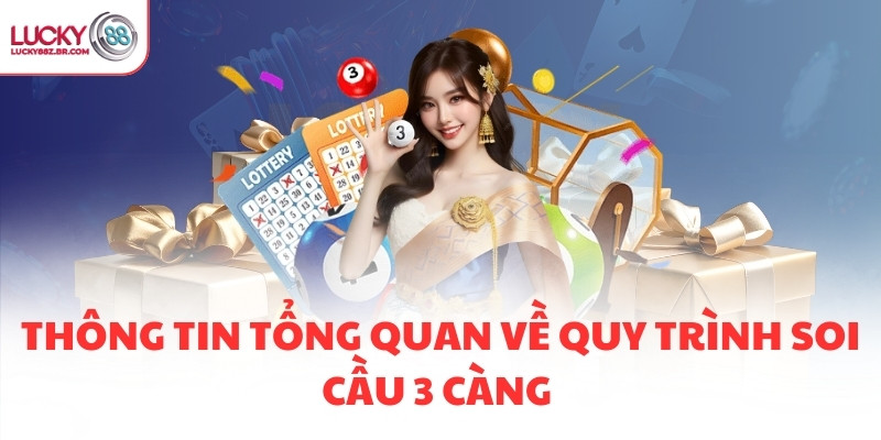 Thông tin tổng quan về quy trình soi cầu 3 càng
